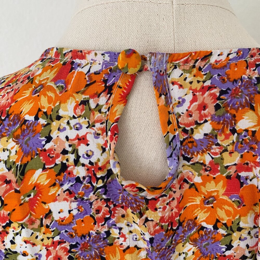 NWT Faithfull the Brand Beline Midi Dress Meja Floral Print - L - Picture 7 of 12